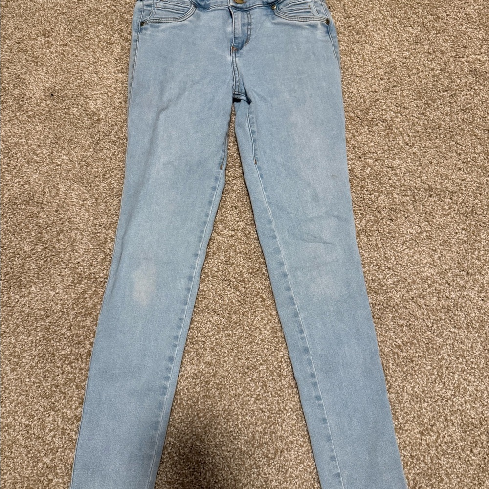 Nicolette Columbian Classic Light Blue Skinny Jeans